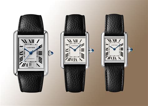 cartier tank solo size comparison|cartier tank solo large men's.